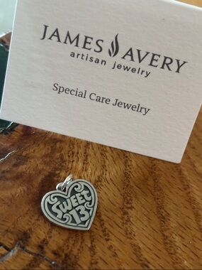 New James Avery sweet 13 birthday charm!